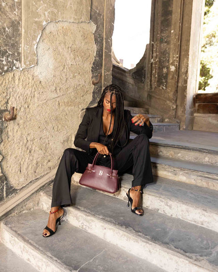 COM1297 TAILLEUR CON GILET NERO