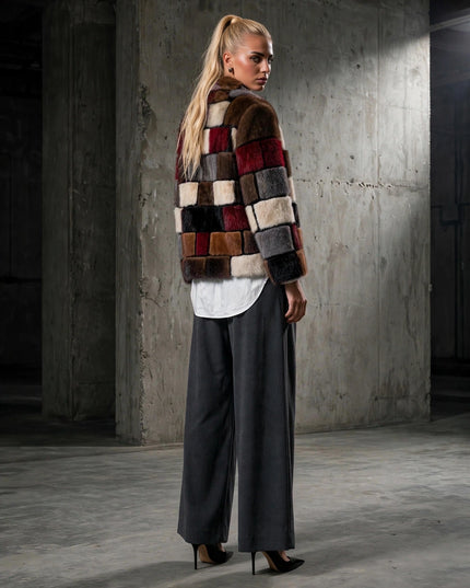 GIU1852 VISONE PATCHWORK