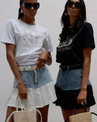 DENIM/WHITE