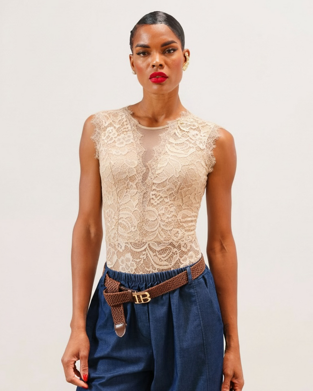 TOP0601 BODY IN PIZZO BEIGE