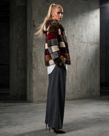 GIU1852 VISONE PATCHWORK