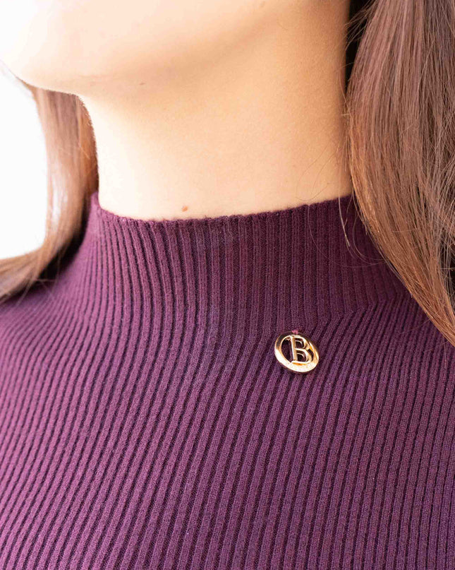 MAG8153 MAGLIA COSTINA BORDEAUX
