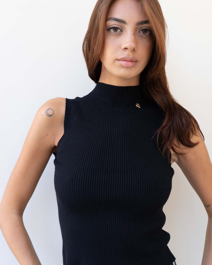 MAG8153 MAGLIA COSTINA NERO