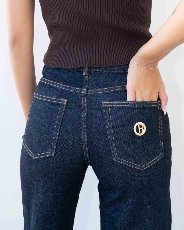 PAN4976 DENIM GAMBA DRITTA