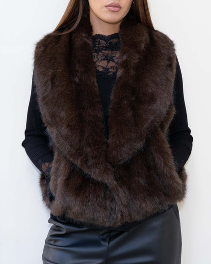 GIL0363 GILET REVERSIBILE NERO