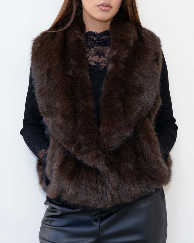 GIL0363 GILET REVERSIBILE NERO