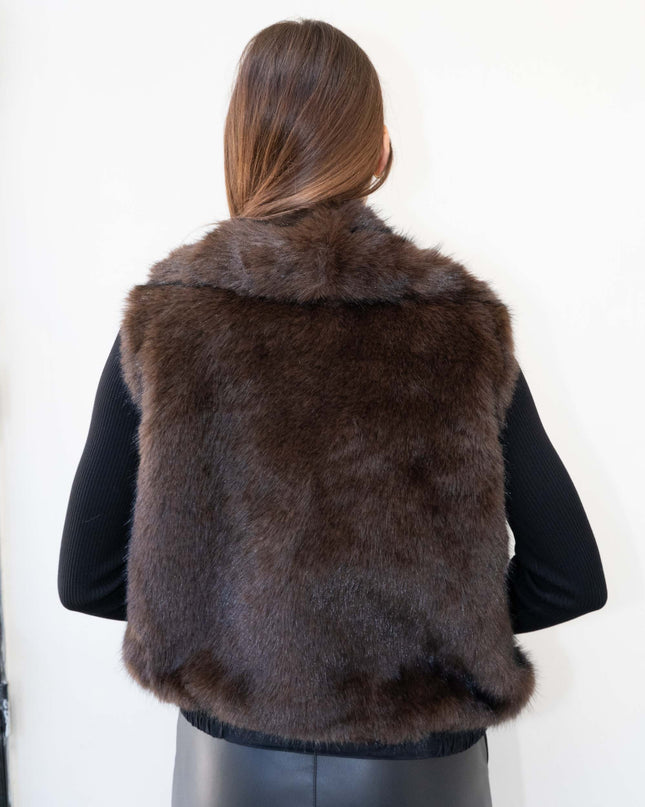 GIL0363 GILET REVERSIBILE NERO