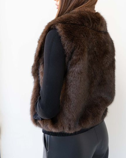 GIL0363 GILET REVERSIBILE NERO