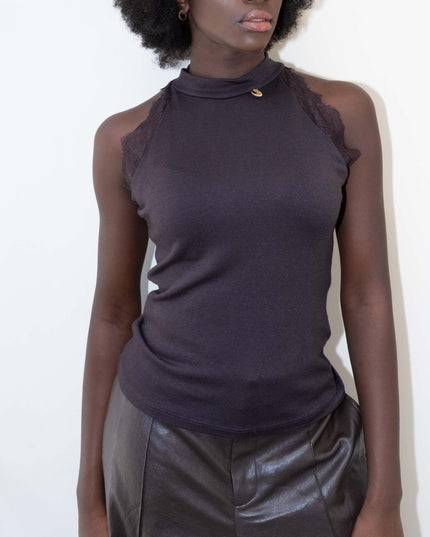 MAG8154 MAGLIA CON PIZZO MORO