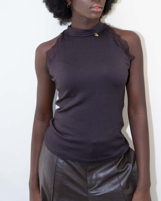 MAG8154 MAGLIA CON PIZZO MORO