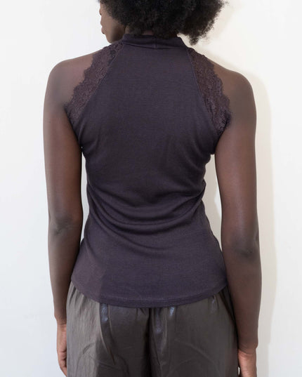 MAG8154 MAGLIA CON PIZZO MORO