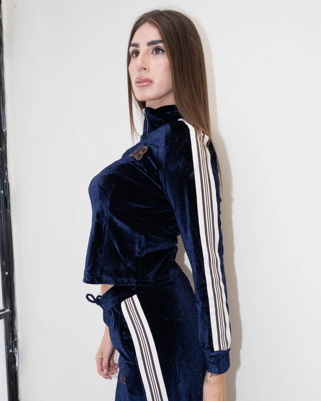 COM1281 COMPLETO TUTA CINIGLIA BLU