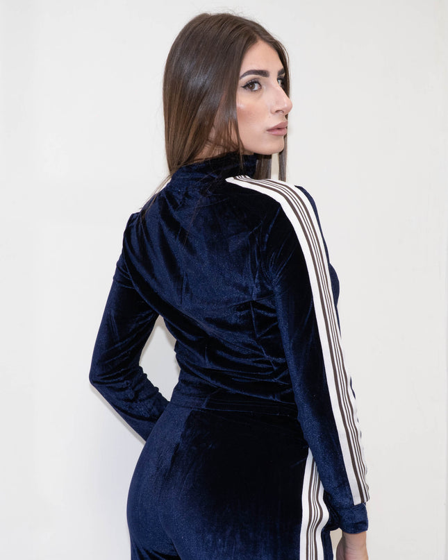COM1281 COMPLETO TUTA CINIGLIA BLU