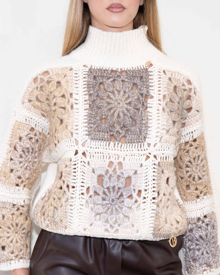 MAG8165 MAGLIA IN LANA PANNA