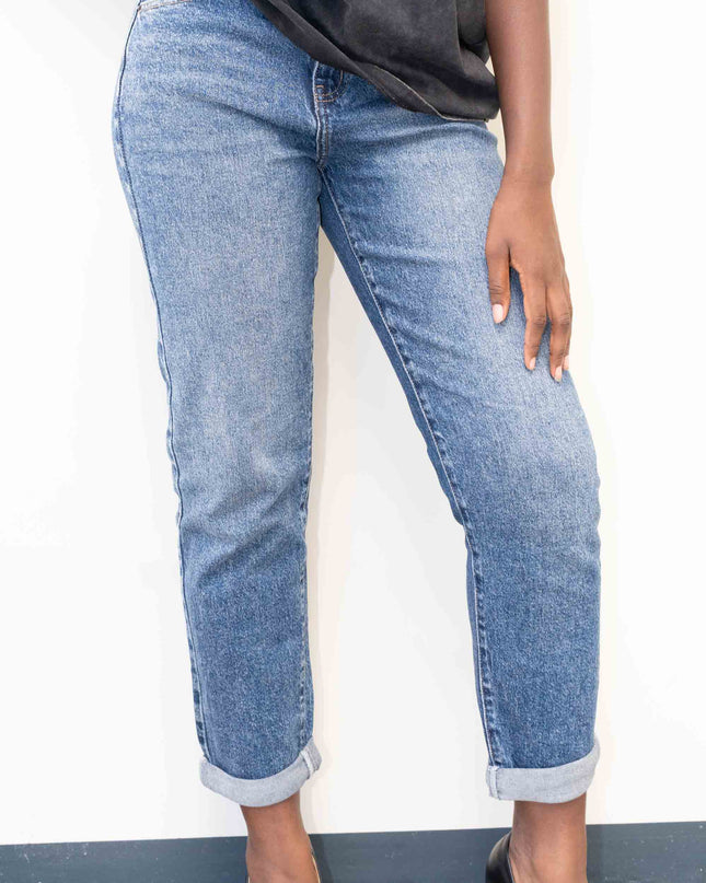 PAN4981 DENIM MOMFIT
