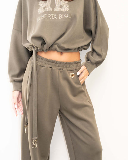 COM1282 COMPLETO TUTA CON MAGLIA BB BORCHIE VERDE