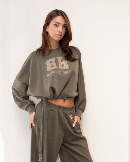 COM1282 COMPLETO TUTA CON MAGLIA BB BORCHIE VERDE