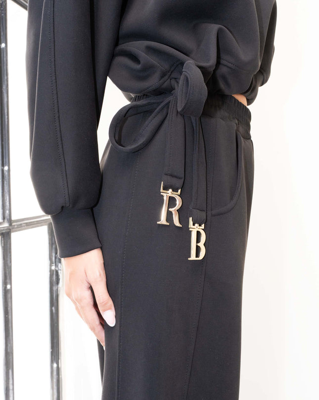 COM1282 COMPLETO TUTA CON MAGLIA BB BORCHIE NERO