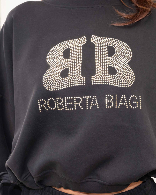 COM1282 COMPLETO TUTA CON MAGLIA BB BORCHIE NERO