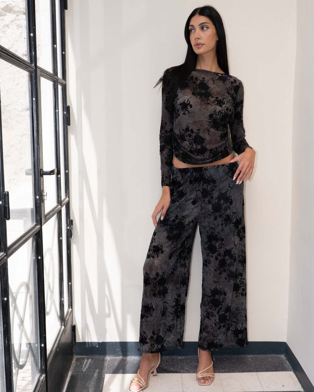 COM1300 COMPLETO RETE E MICROVELLUTO NERO