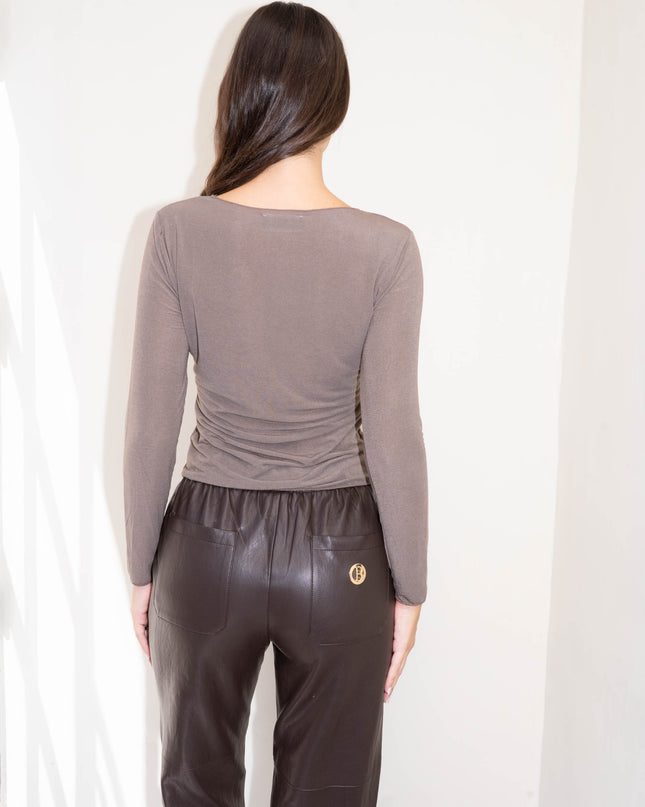 MAG8161 MAGLIA MISTO CASHMERE CAPPUCCINO