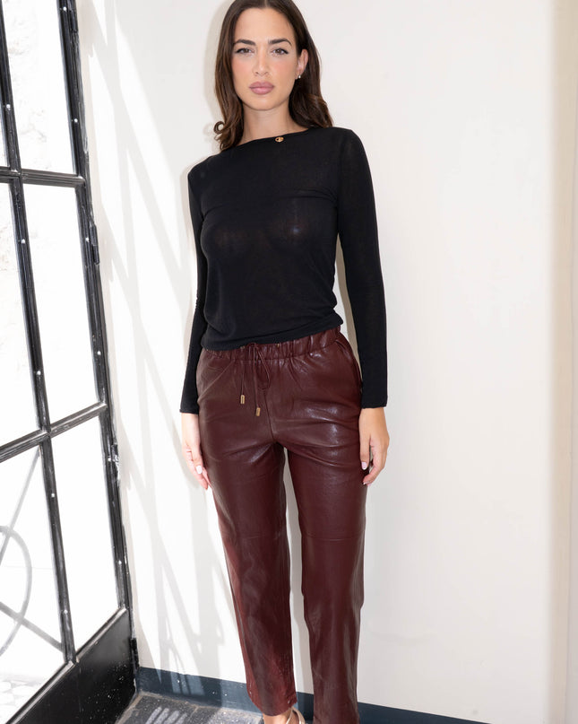MAG8161 MAGLIA MISTO CASHMERE NERO