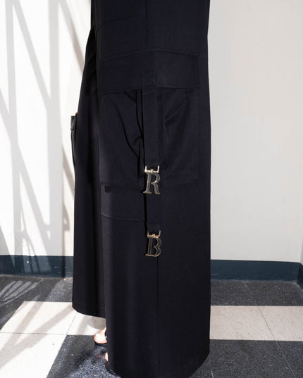COM1308 TAILLEUR CON GIACCA CORTA NERO