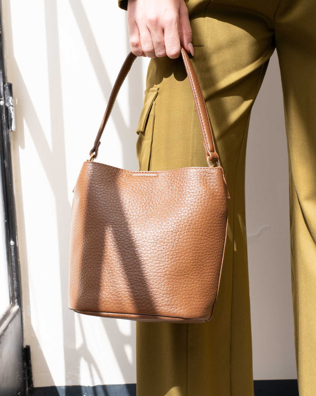 BO01916 BORSA SECCHIELLO CUOIO