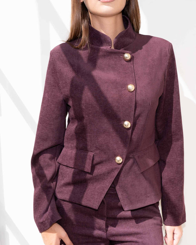 COM1304 TAILLEUR IN CINIGLIA VINO