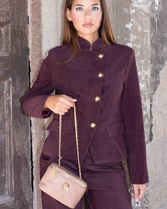 COM1304 TAILLEUR IN CINIGLIA VINO