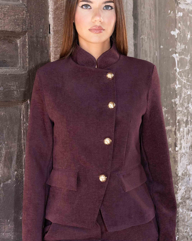 COM1304 TAILLEUR IN CINIGLIA VINO