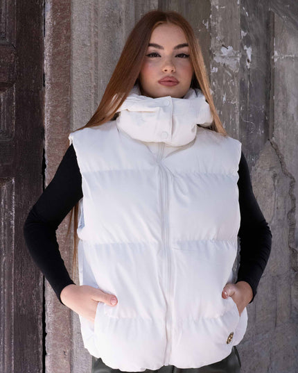 GIL0361 GILET BOMBER PANNA