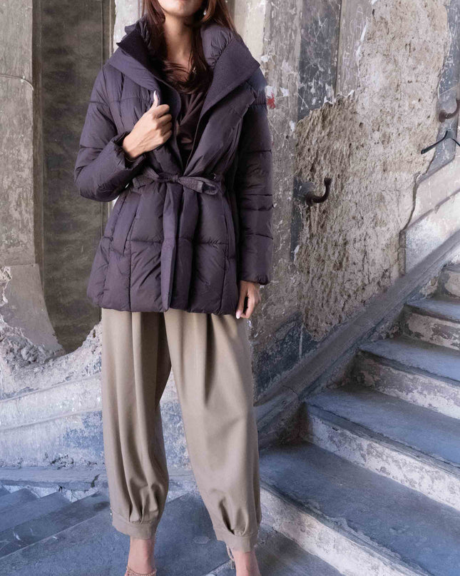 GIU1846 PIUMINO KIMONO MORO