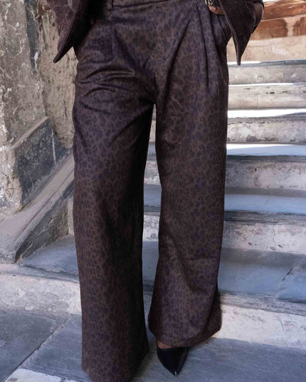 PAN5013 PANTALONE BALLON MACULATO MORO