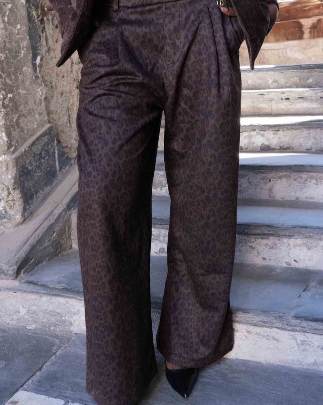 PAN5013 PANTALONE BALLON MACULATO MORO