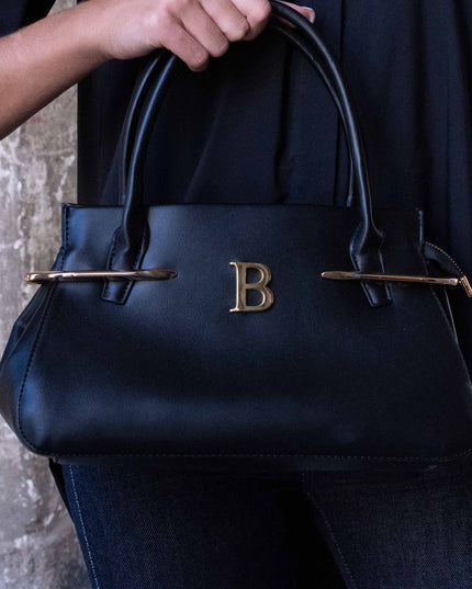 BO01902 BORSA RETTANGOLARE NERO