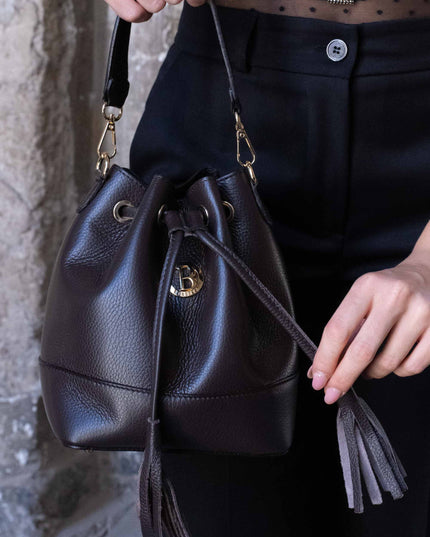 BO01897 BORSA SECCHIELLO NERO