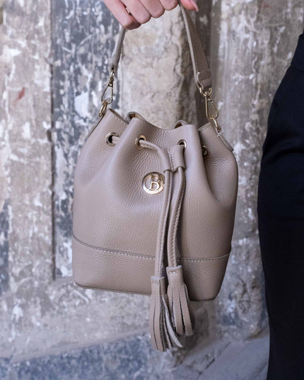 BO01897 BORSA SECCHIELLO BEIGE