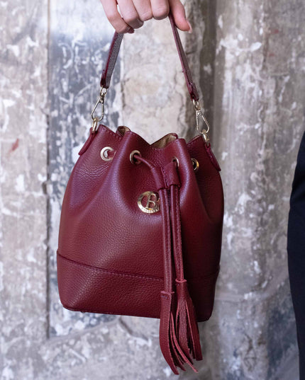 BO01897 BORSA SECCHIELLO BORDEAUX