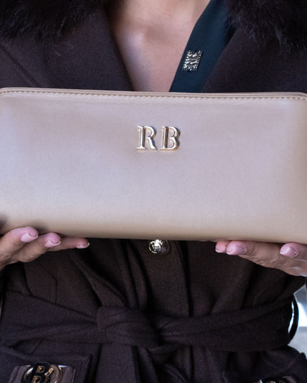 BO01928 BORSA TRIANGOLARE BEIGE