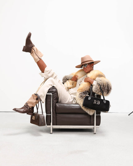 GIA1177 GIACCA LUNGA IN VOLPE BEIGE