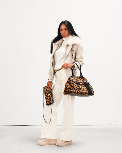 BO01871 BAGUETTE IN CAVALLINO CAMEL