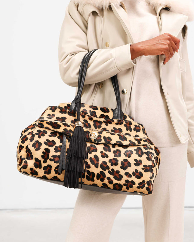 BO01870 MAXIBAG IN CAVALLINO BEIGE