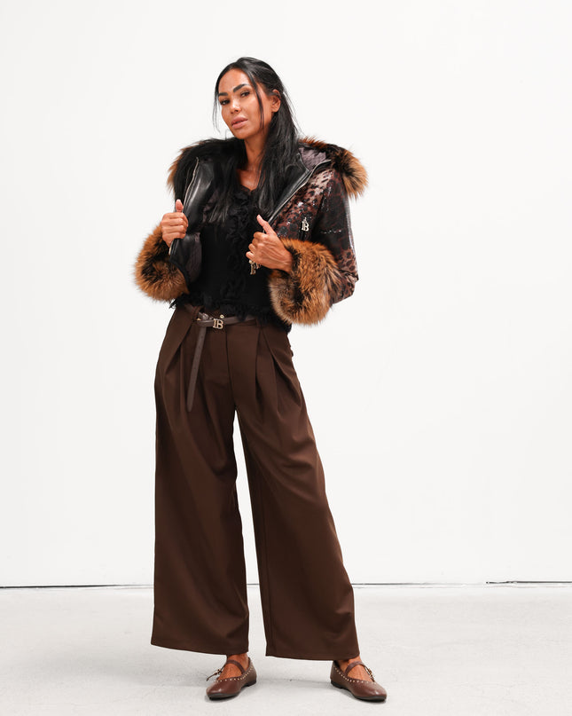 PAN4969 PANTALONE BALLON MORO