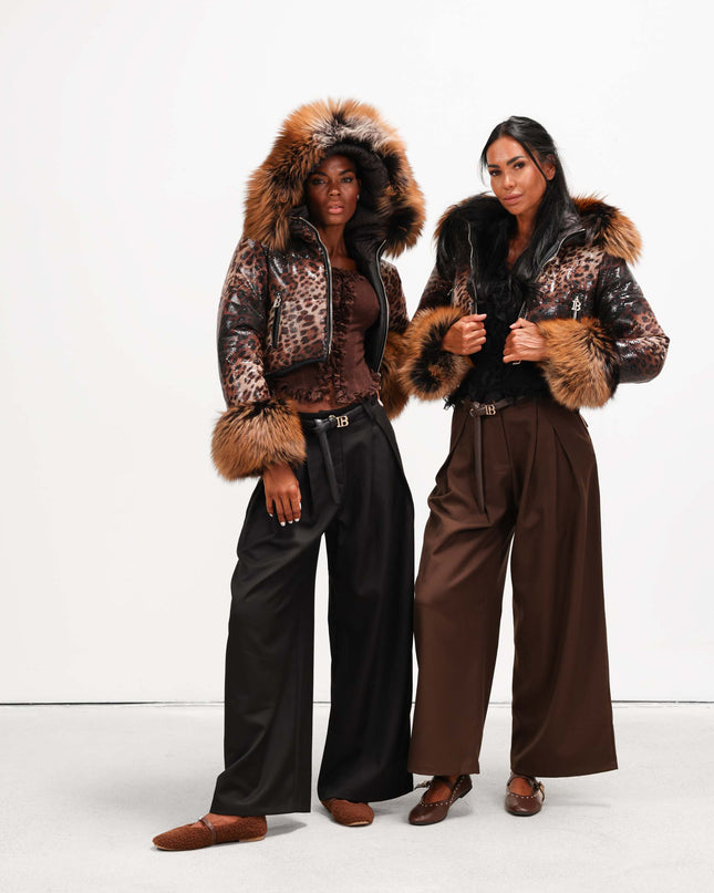 PAN4969 PANTALONE BALLON NERO