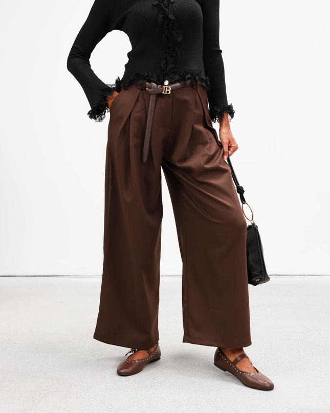 PAN4969 PANTALONE BALLON MORO