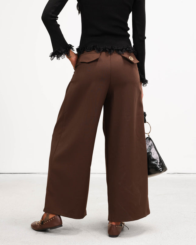 PAN4969 PANTALONE BALLON MORO