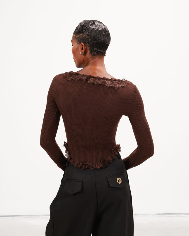 MAG8121 MAGLIA ROUCHES MORO