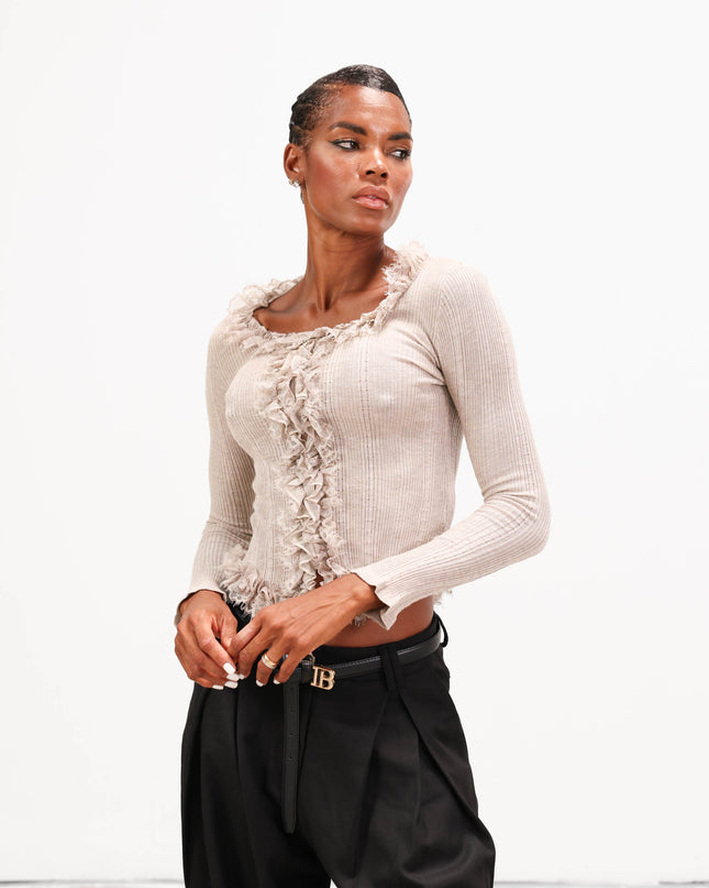 MAG8121 MAGLIA ROUCHES TAUPE