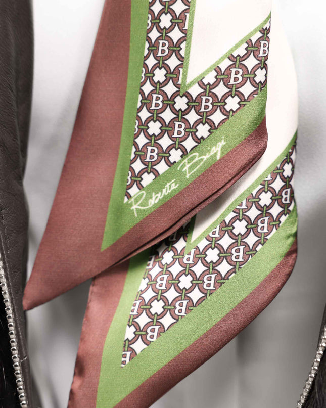 CAM1654 CAMICIA CON FOULARD BIANCO